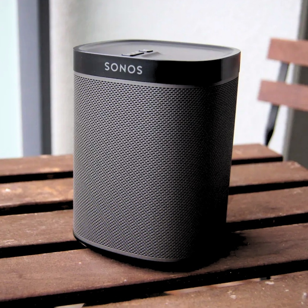 SONOS Play:1 Compact Wireless WiFi Smart Speaker & WALI Wall Mount - Black - Picture 12 of 16